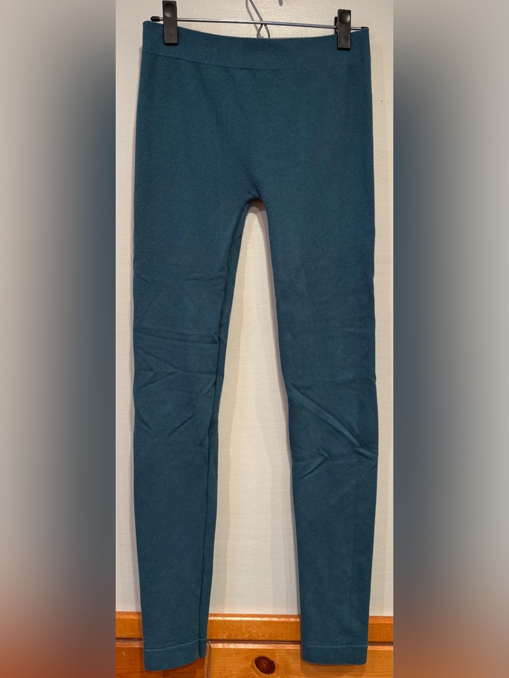 JUST ONE Dark Teal Performance Leggings Women's Size Medium
